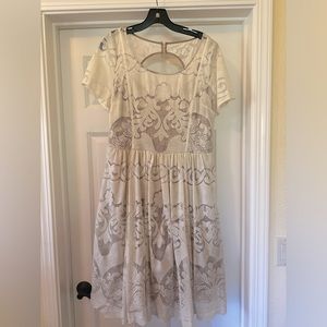 Anthropologie lace dress